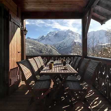 Chalet Marie Paradis Vue Mont Blanc Saint-Gervais-les-Bains Exterior foto