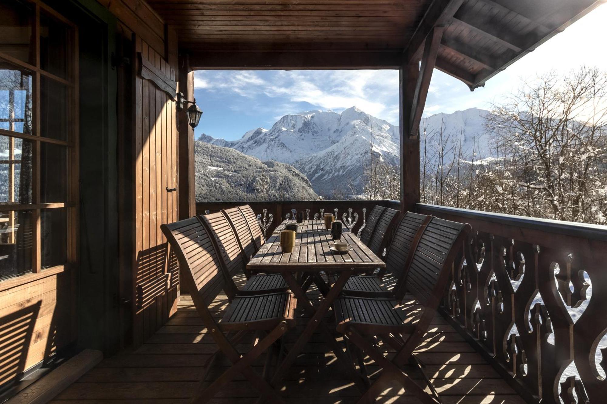 Chalet Marie Paradis Vue Mont Blanc Saint-Gervais-les-Bains Exterior foto