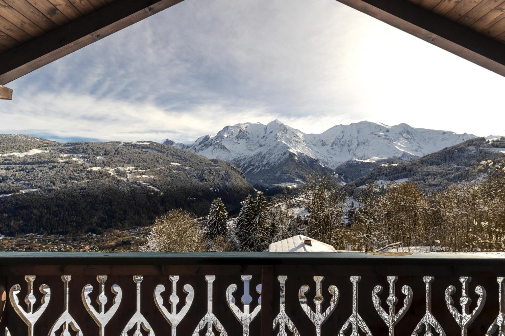 Chalet Marie Paradis Vue Mont Blanc Saint-Gervais-les-Bains Exterior foto